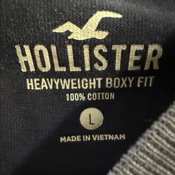 Hollister Other - Hollister Black Cotton Boxy Tee